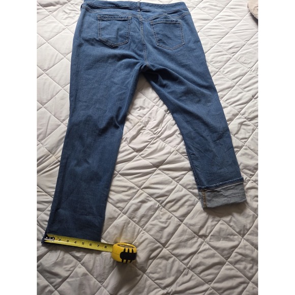 Torrid Perfect Boyfriend Ankle Jeans Women's 16T TALL Vintage Stretch Distressed - Picture 6 of 11